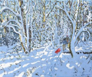 Luge rouge, Allestree Park, Derby, 2022 - Andrew Macara