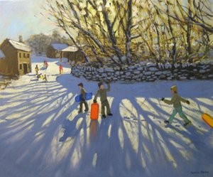 Traîneau rouge, Monyash, Derbyshire - Andrew Macara