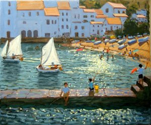 Voiliers, Cadaques, Costa Brava