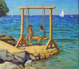 La balançoire, Funtana, Vrsar, Croatie - Andrew Macara