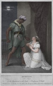 Othello. Acte 4. Scène 2. Un appartement dans le château. Desdémone et Othello, 1801