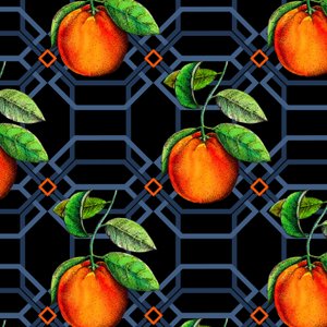 Géométrique orange - Andrew Watson
