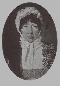 Portrait de Jelizaveta Palmenbach 1761-1832, 1870 - Andrey Mikhaylovich Lushev