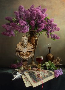 Lilas baroque et buste - Andrey Morozov