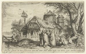 Paysage avec Rome - Andries Jacobsz. Stock