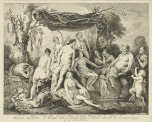 Diane se baignant et Silène