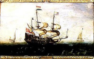 Un navire de guerre néerlandais