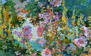 Vibrantes fleurs de jardin - Andrii Kutsachenko