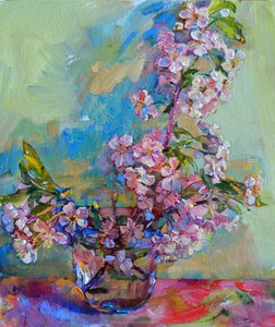 Fleurs printanières éclatantes