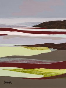 Paysage abstrait serein