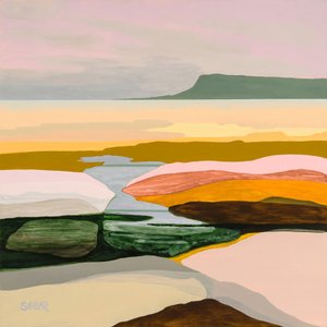 Paysage abstrait serein
