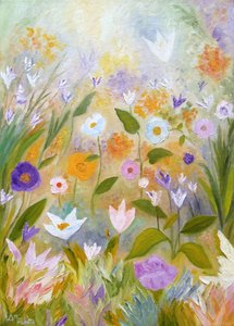 Un champ de fleurs enchanteur