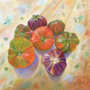 Des tomates anciennes aux couleurs éclatantes - Angeles M. Pomata