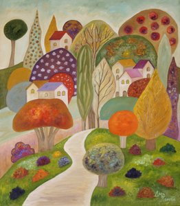 Le sentier fantaisiste du village - Angeles M. Pomata