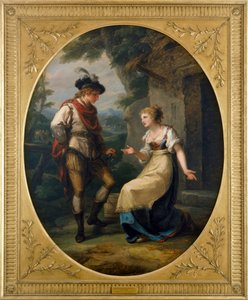 Gualtherius et Griselda, vers 1772 - Angelica Kauffman