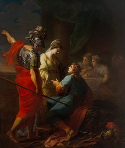 Hector, Paris et Hélène - Angelica Kauffman