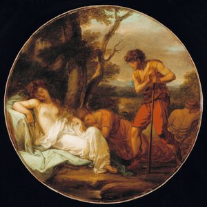 Cymon et Iphigénie, c. 1780 - Angelica Kauffmann