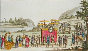 Procession de la Reine de Birmanie, planche 80 de 