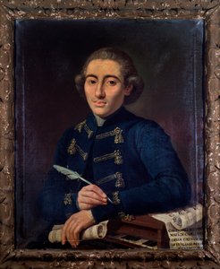 Portrait de Giovanni Domenico Perotti, compositeur italien