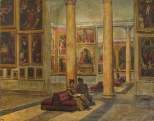 Intérieur de la Pinacothèque de Brera - Angelo Ripamonti