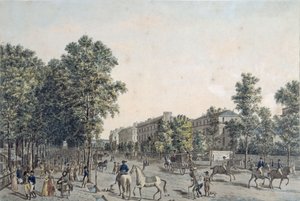 Les Grands Boulevards en 1804