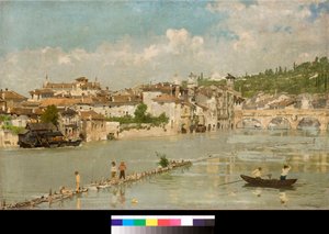 Pescatori di sabbia o Verona Les pêcheurs ou Vérone