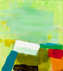 Paysage : Rouge et citron vert
