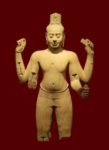 Bodhisattva Lokesvara / Art khmer - Angkor Thom