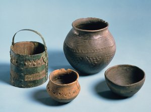 Équipement ménager, anglo-saxon, probablement Ve-VIIe siècle (poterie)