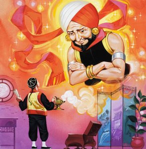 Aladin et sa lampe merveilleuse - Angus McBride