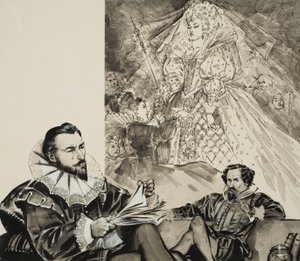 Faerie Queene (gouache sur papier) - Angus McBride
