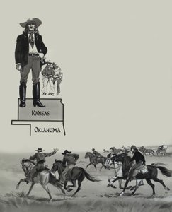 Cavaliers au Kansas - Angus McBride