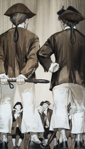 Press Gang (gouache sur papier) - Angus McBride