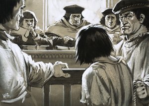 Les prisonniers ne pouvaient espérer aucune pitié de la part de la redoutable Cour de la Chambre étoilée - Angus McBride