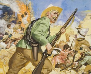 Siège de Mafeking, de 1899-1900 (gouache sur papier) - Angus McBride