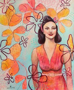 Retro Lady 5