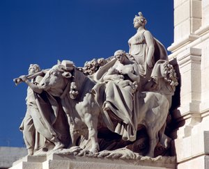 Agriculture, du Monument aux Cortes de Cadix
