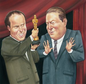 Al Gore reçoit un Oscar, 2007 - Anita Kunz