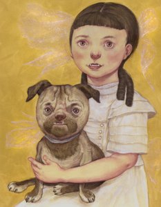 Fille avec un errant, 2019