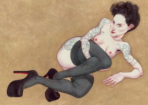 Nu avec Louboutins, 2016