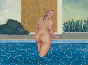 La Femme dans la piscine, 2016 - Anita Kunz