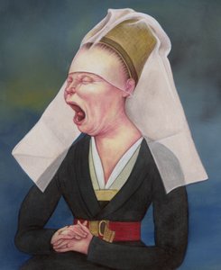 Femme se faisant expliquer, 2018