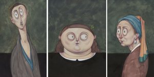 Femmes se détendant, 2017 - Anita Kunz