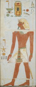 Copie de peinture murale, Deir el Bahri Grand Temple, Chapelle d