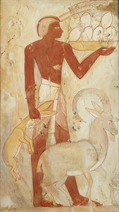 Copie de peinture murale, tombe privée 78 de Horemheb, Thèbes