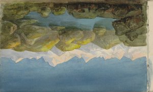 Vue des Alpes - Anna Catharina Maria van Eeghen (possibly)