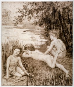 Canard sauvage, 1913 - Anna Lea Merritt
