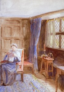 Femme lisant une lettre, vers 1864-1930 - Anna Lea Merritt