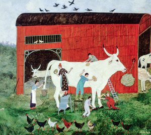 Un début précoce, 2007 (acrylique) - Anna Pugh