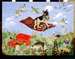 Chasing Clouds, 2010 (acrylique)